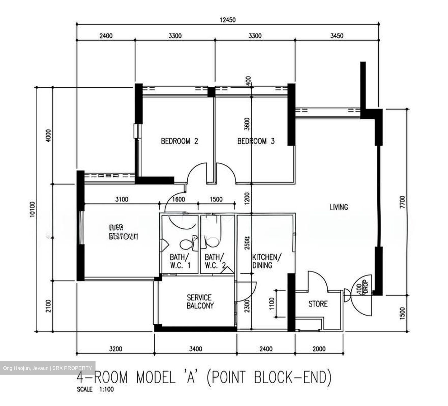 Blk 271 Toh Guan Road (Jurong East), HDB 4 Rooms #587698121